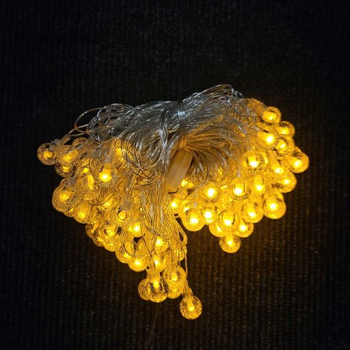 Decorative warm colour lighting bulb shapedset lighting set for diwali decoration