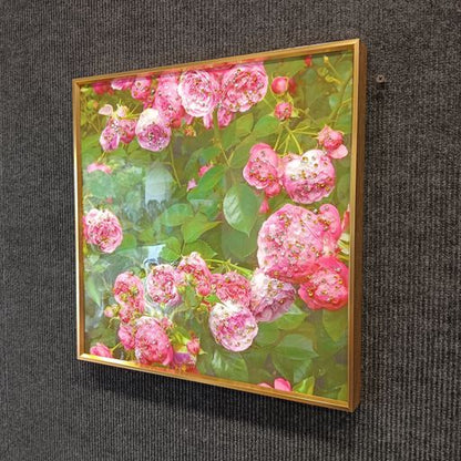 Crystal wall frames
