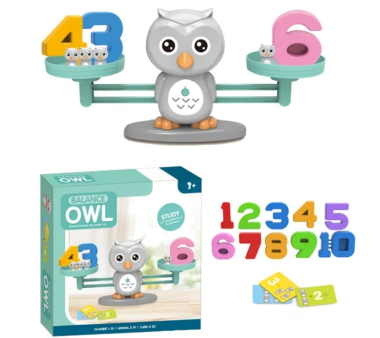 Owl Balancing Math and Fun Learning Toy for Kids Age above 4 years old