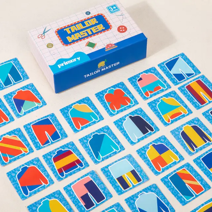 Educational Shape Matching Box toy Reverse Thinking Concentration Training Children Early Education Tailor Master Toys