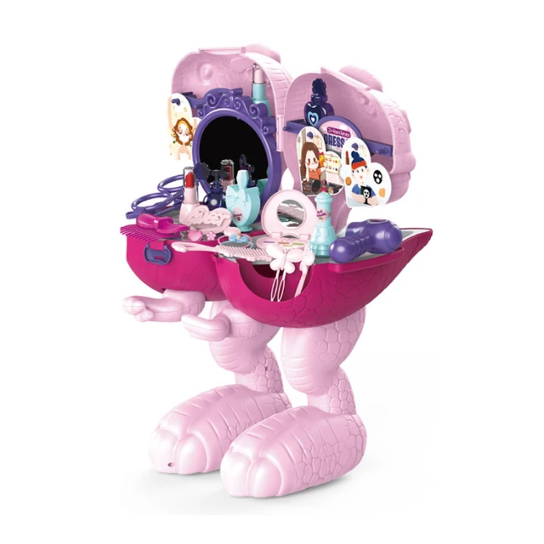 Kids dinosaur make up toy set sliding tyrannosaurs toy set educational toys for children