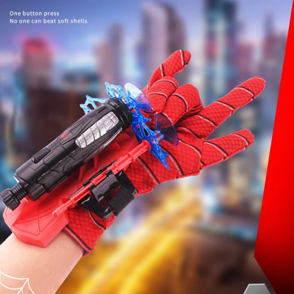 Kids Cosplay Super Hero Mitt Launcher Wrist Kids Toys of Spiderman Mitten Hero collection toy for kids 4 years above age Old