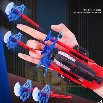 Kids Cosplay Super Hero Mitt Launcher Wrist Kids Toys of Spiderman Mitten Hero collection toy for kids 4 years above age Old