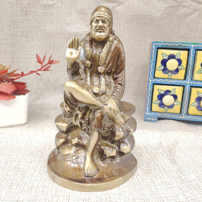 Brass Saibaba Idol