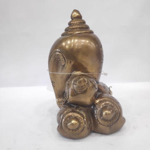 Brass ganesh idol