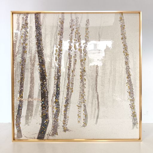 Crystal wall frames