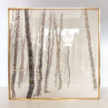 Crystal wall frames