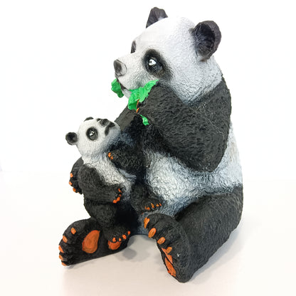 Panda Mom with baby showpiece