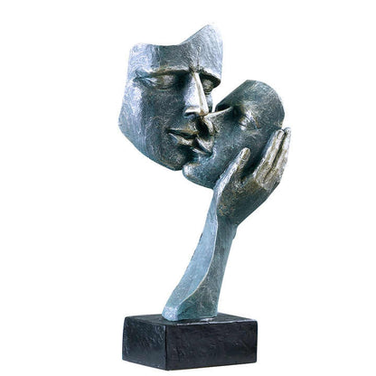 Abstract Face Sculpture