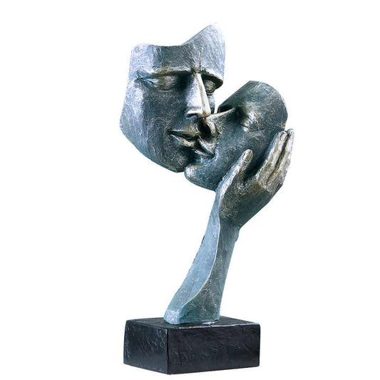 Abstract Face Sculpture