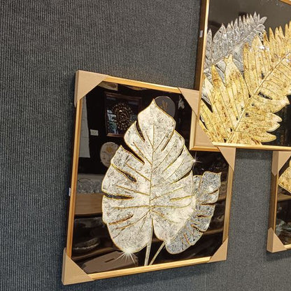 3 piece crystal wall frames