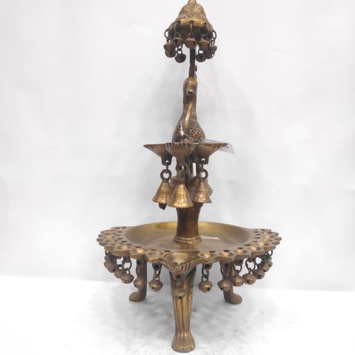 Brass deepak oil lamp