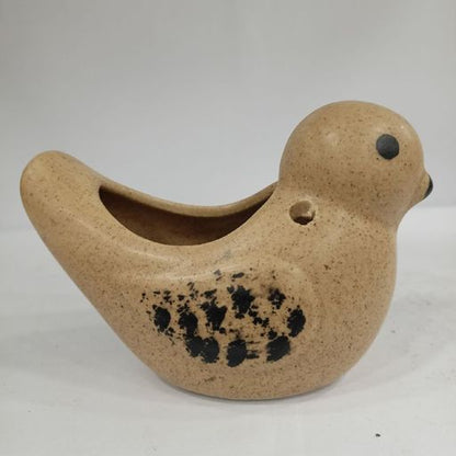 Planter Ceramic Pots for Indoor Plants Mini Planters Succulent Pot in  bird shape for home,Dashboard & office