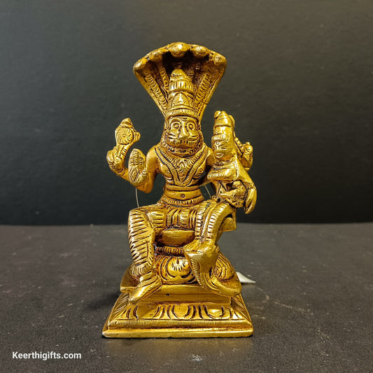 Narasimha Swamy Lakshmi Devi idol
