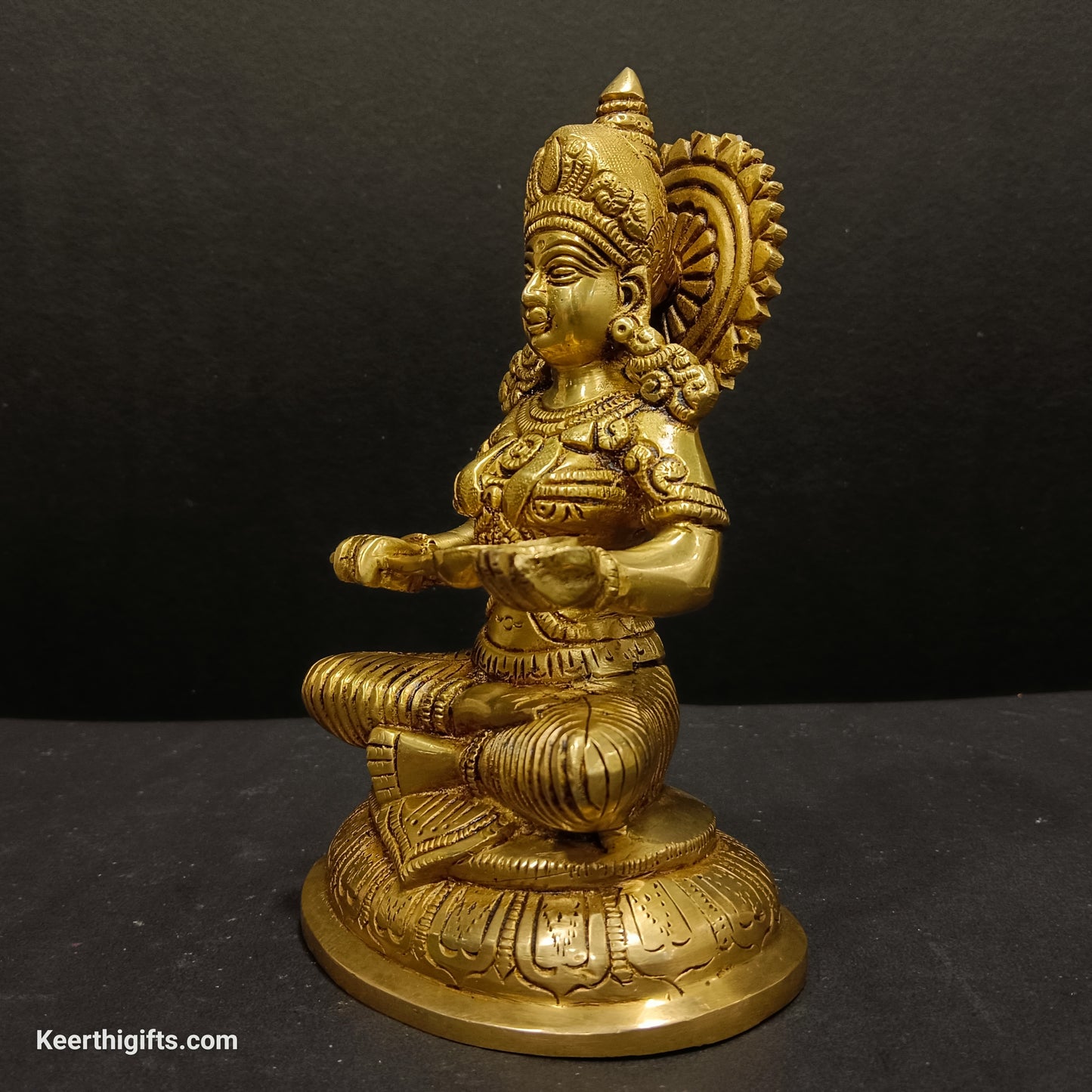 Annapurna Devi brass antique idol