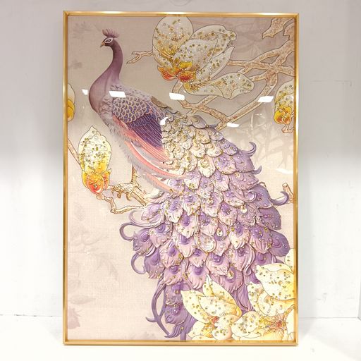 Crystal wall frames