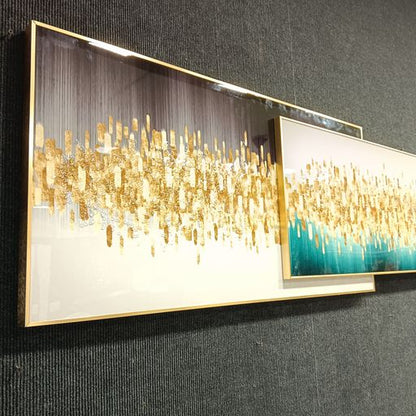 Crystal wall frames