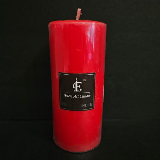Pure wax big size Pillar aromatic smokeless candle