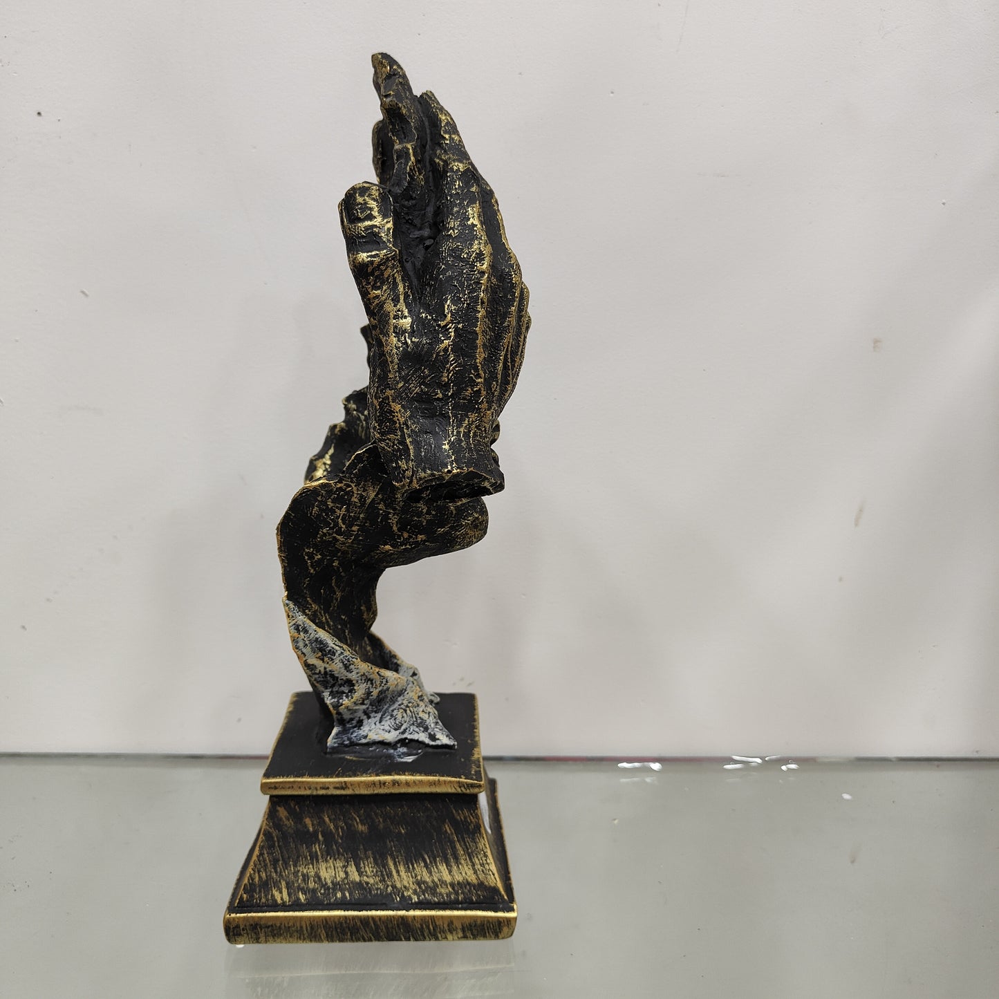 Human Face Polyresin Sculpture