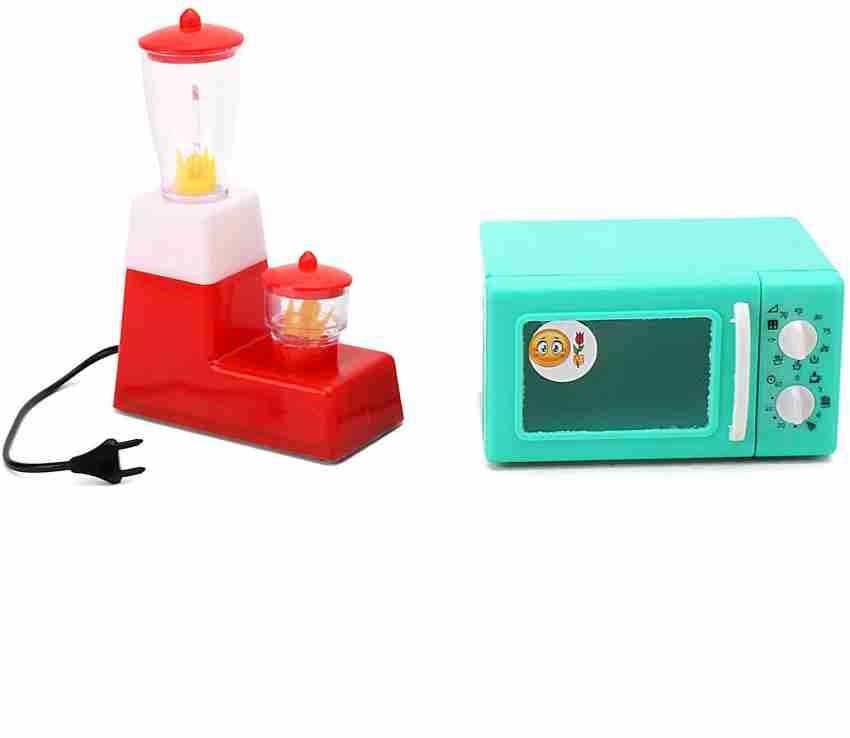 2 in 1 Combo Mixer and Oven Kids Toy Appliance Let your child play with toy equipment and enjoy