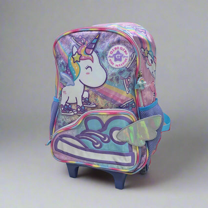 Unicorn trolley School bag