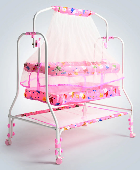 Cradle For babies Jhula Pink