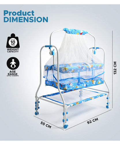 Cradle For babies Jhula Blue