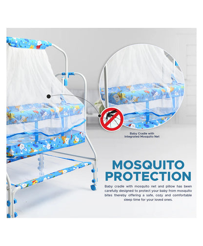 Cradle For babies Jhula Blue