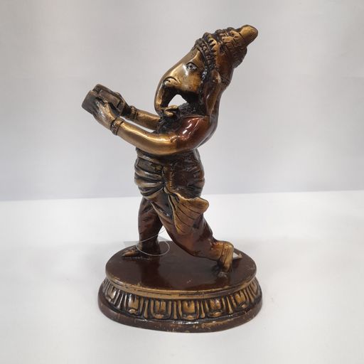 Brass ganesh idol
