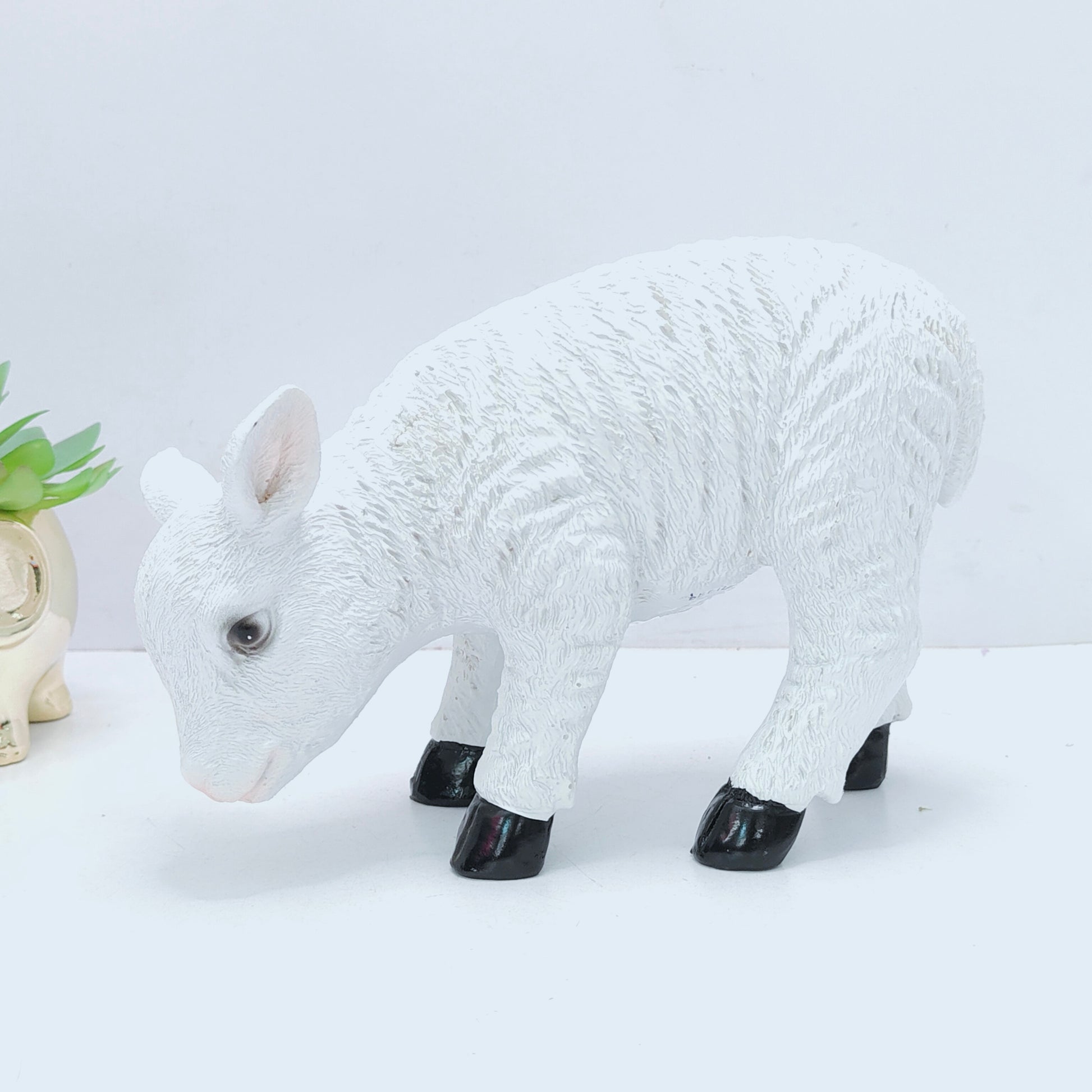 Lamb Garden Statue