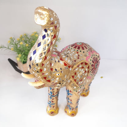 Thandi Lac Elephant Work on Leather