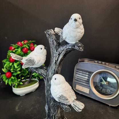 Doves seting on stem show piece