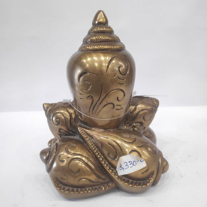 Brass ganesh idol