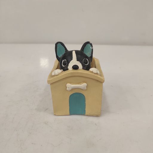 Ceramic dog house cute mini Ceramic pot for home office desktop