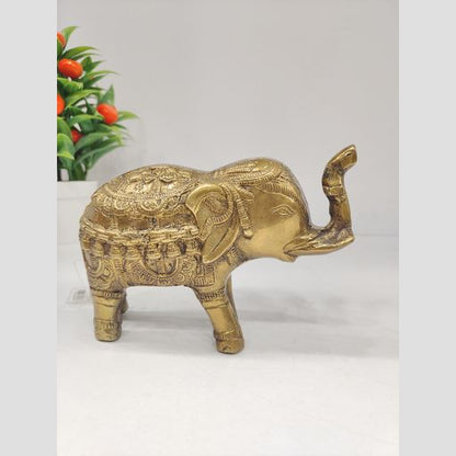 Brass Crafted Elephant