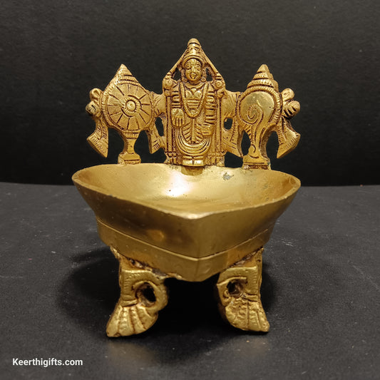 Balaji brass antique Diya