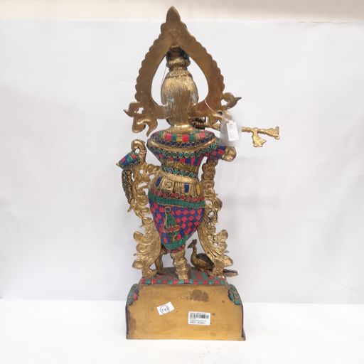 Brass Krishna idol
