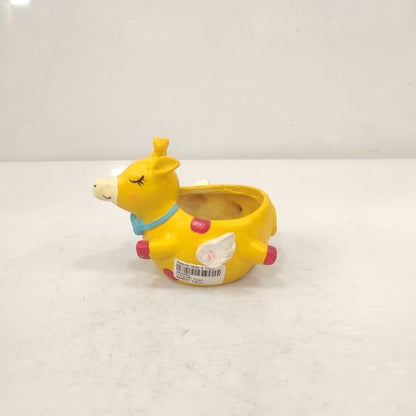 Ceramic cow cute mini Ceramic pot for home office desktop