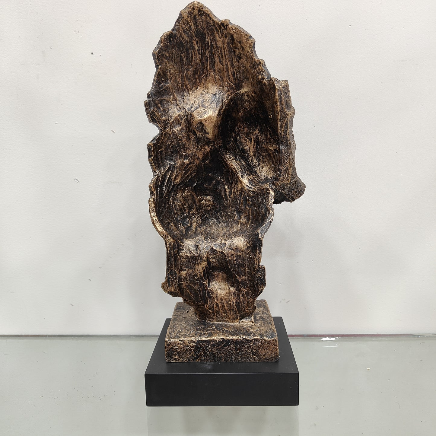 Bronze Face Sculpture