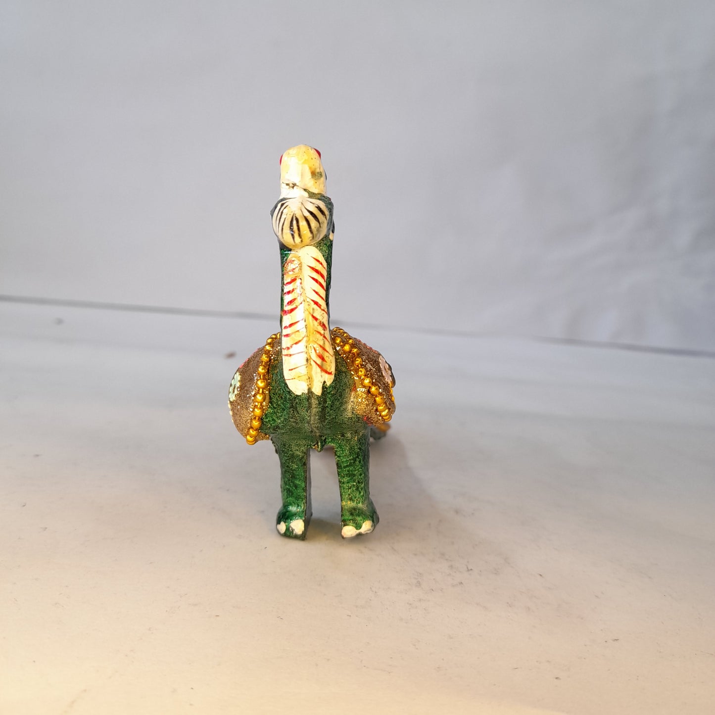 Resin Peacock With Multi Color Beads