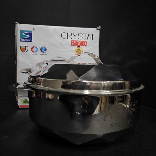 Stainless steel insulated crystal shaped hot pack