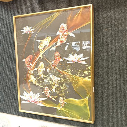Crystal wall frames