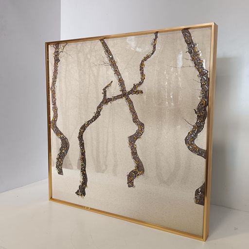 Crystal wall frames