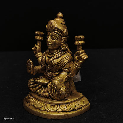 Lakshmi Ji Goddess Of Fortune And Prosperity Figurine Bungalow Rose
