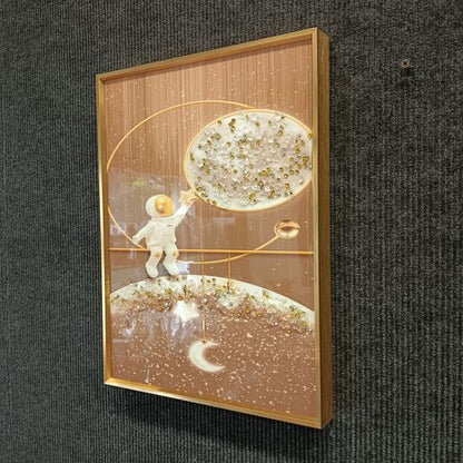 Crystal wall frames
