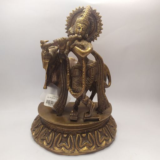 Antique cow krishna
