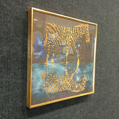Crystal wall frames