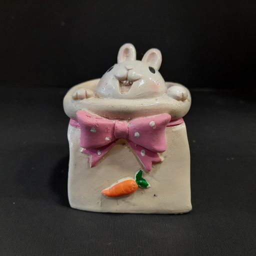Cute Little Rabbit plantel ceramic pot for home,desktop & office decoration