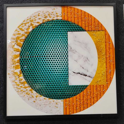 LUXURY CRYSTAL 3D CIRCLE SHAPE PAINTING