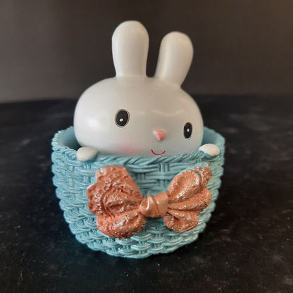 Bunny basket bubble head